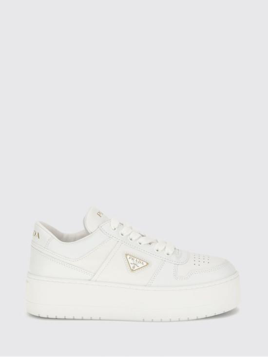 26SS 프라다 다운타운 볼드 레더 스니커즈 1E792MFD0503LPH F0009 White