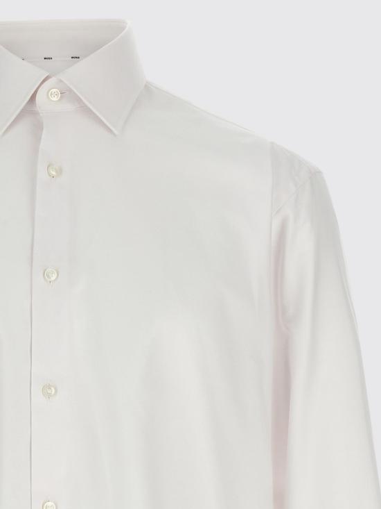 25FW 보스 셔츠 50484223 100 White - BOSS