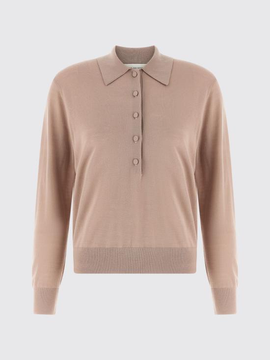 25FW 드리스 반 노튼 폴로 티셔츠 0112032700 103 Pink - DRIES VAN NOTEN