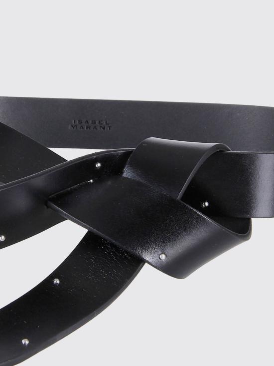 25FW 이자벨마랑 레귤러 벨트 QE007S4134 BKSI Black - ISABEL MARANT