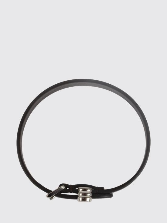 25FW 발렌티노 가라바니 오발레트 레더 브레이슬릿 7Y2J0AH7FXJ REL Brown - VALENTINO GARAVANI