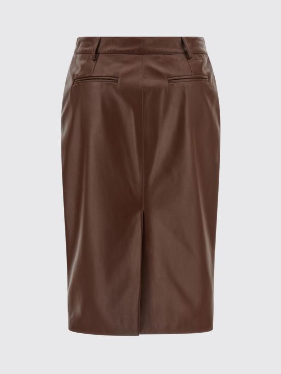 25FW 쥬세페 디 모라비토 스커트 05FWSK145P05351 30 Brown - GIUSEPPE DI MORABITO