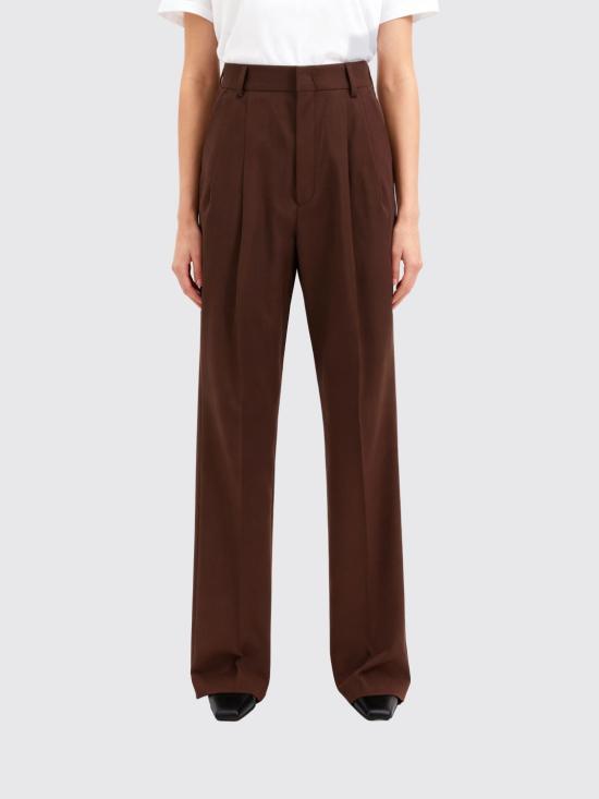 25FW 아르마리움 스트레이트 팬츠 ARMTMP001W004026 CHOCOLATE Brown