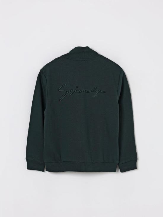 25FW [키즈] 지방시 풀오버 H30944 672 Green - GIVENCHY