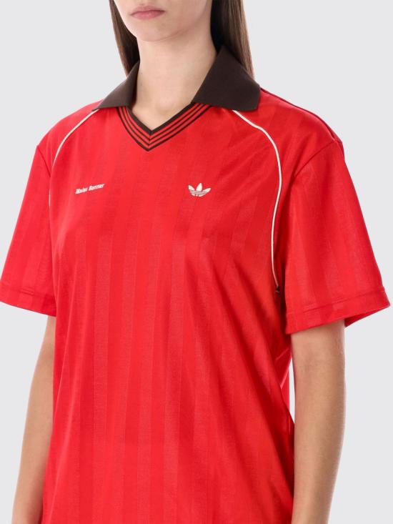 25FW 아디다스 X 웨일즈 보너 반팔 티셔츠 KG3626 Red - ADIDAS X WALES BONNER