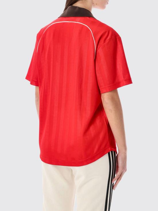 25FW 아디다스 X 웨일즈 보너 반팔 티셔츠 KG3626 Red - ADIDAS X WALES BONNER