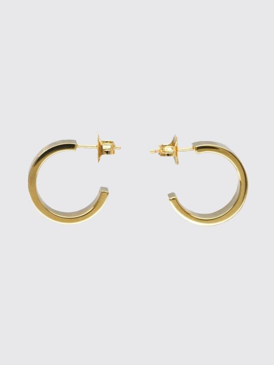 25FW MM6 메종마르지엘라 미니멀 로고 이어링 SM7VG0056SV0310 950 Yellow