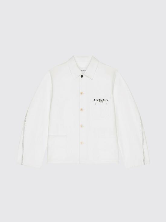 26SS 지방시 봄버 자켓 BM01F95171 100 White