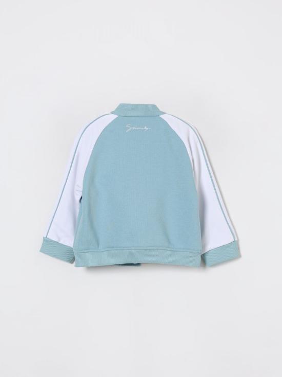 25FW [키즈] 지방시 캐주얼 자켓 H30882 040 Gnawed Blue - GIVENCHY