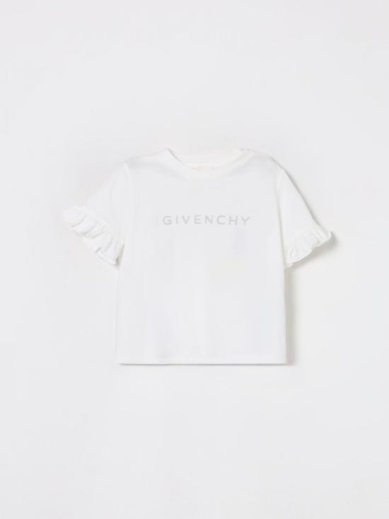 25FW [키즈] 지방시 티셔츠 H30903 117 White