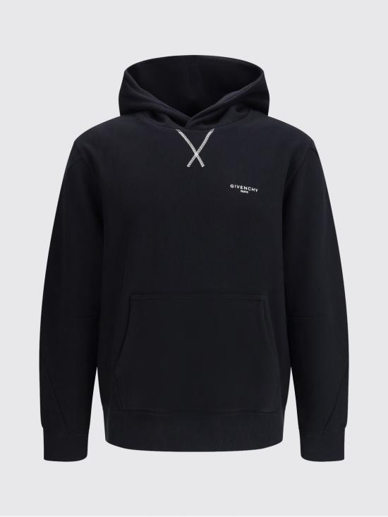 26SS 지방시 긴팔 티셔츠 BMJ0NH3YS1 001 Black