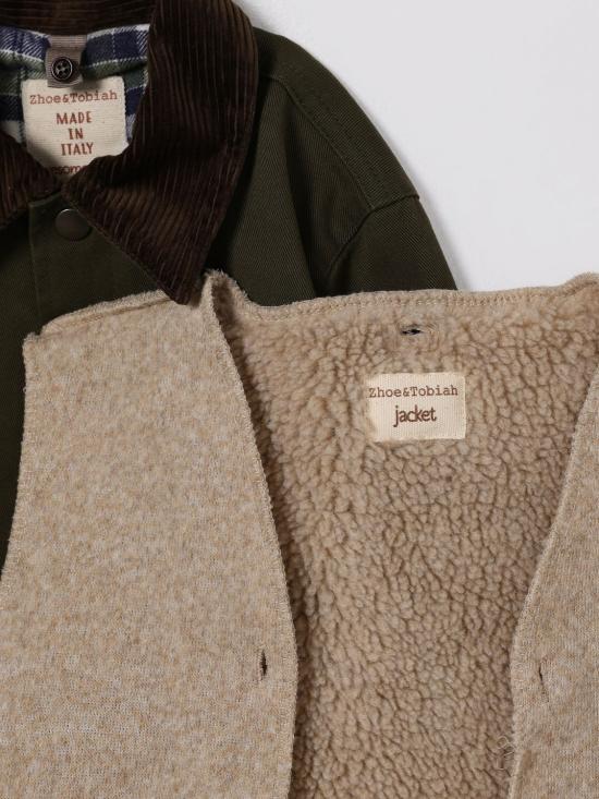 25FW [키즈] 조앤토비아 캐주얼 자켓 RDY1M 20 Green - ZHOE & TOBIAH