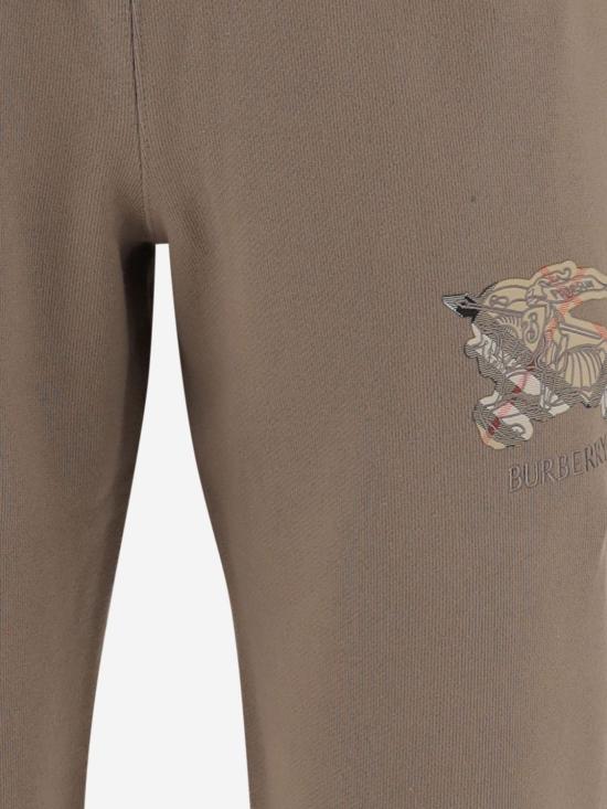 25FW 버버리 EKD 체크 코튼 조깅 팬츠 8116096 Beige - BURBERRY