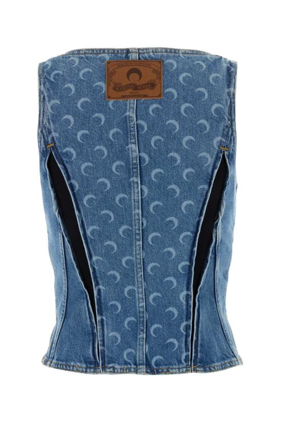 25FW 마린세르 반팔 티셔츠 WTO408B CDEN0002BL05 BLUE - MARINE SERRE