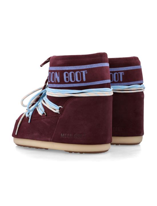 25FW 문부츠 아이콘 나일론 로우 부츠 80D1409670 D013 BORDEAUX - MOON BOOT