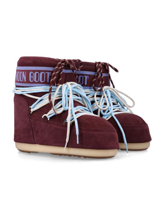 25FW 문부츠 아이콘 나일론 로우 부츠 80D1409670 D013 BORDEAUX - MOON BOOT
