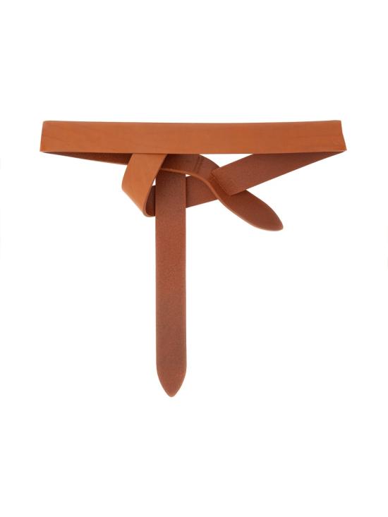 26SS 이자벨마랑 레체 타이 업 레더 벨트 CE011CFA A3B65A23NL BUFF - ISABEL MARANT