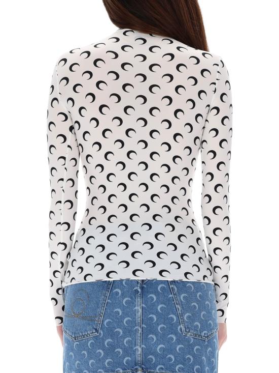 25FW 마린세르 반팔 티셔츠 WTS005A CJER0001WH00 WHITE - MARINE SERRE