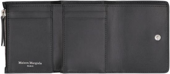 26SS 마르지엘라 4스티치 트라이폴드 지갑 SA3UI0017P4745 T8013 BLACK - MAISON MARGIELA