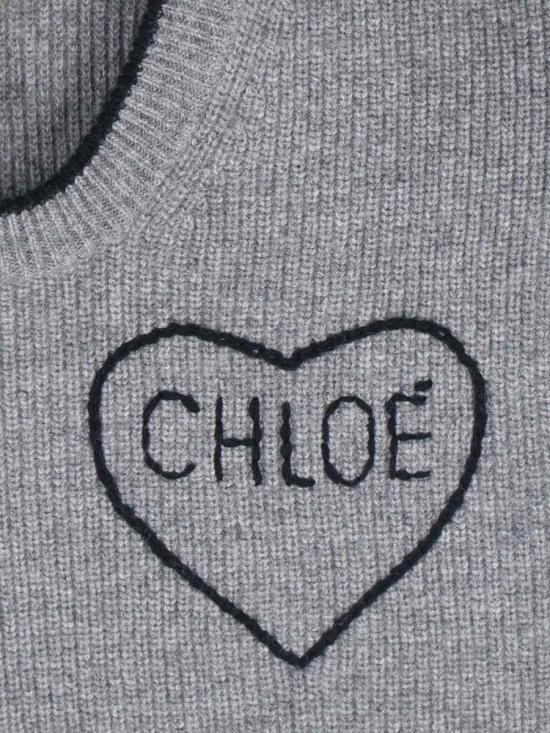 26SS 끌로에 스웨터 26SMP39710012 GREY - CHLOE
