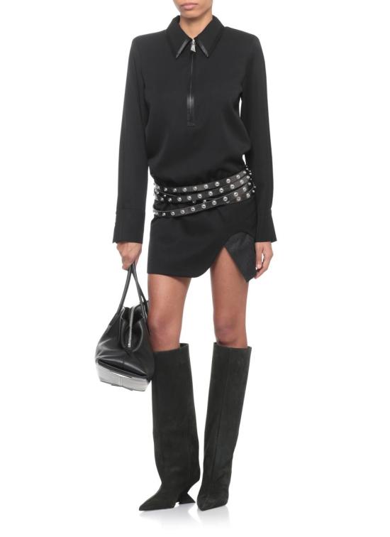 25FW 디 아티코 원피스 251WCA00434WWW065AA100 Black - THE ATTICO