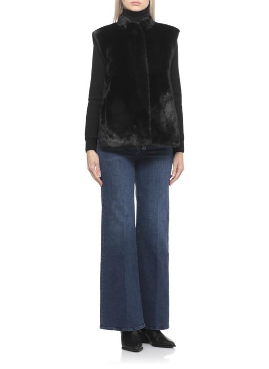 25FW 베타 코라디 베스트 662MINK00024 Black - BETTA CORRADI