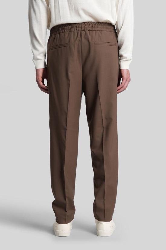 25FW 에르메네질도제냐 숏팬츠 430311 2ZF032A2 73GCC2 BROWN - ERMENEGILDO ZEGNA