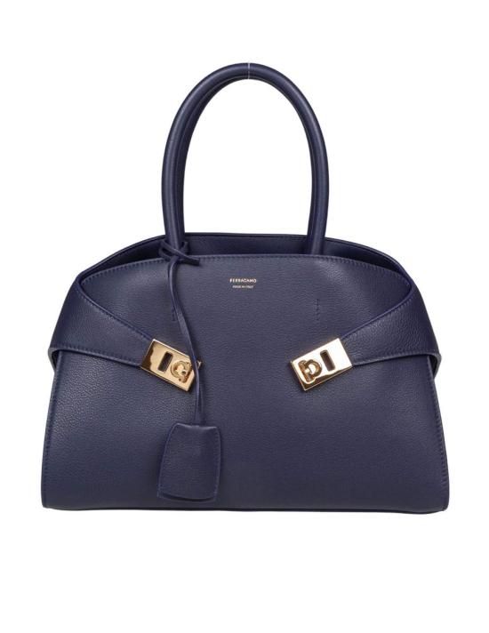 26SS 살바토레 페라가모 토트백 215608 005 Navy
