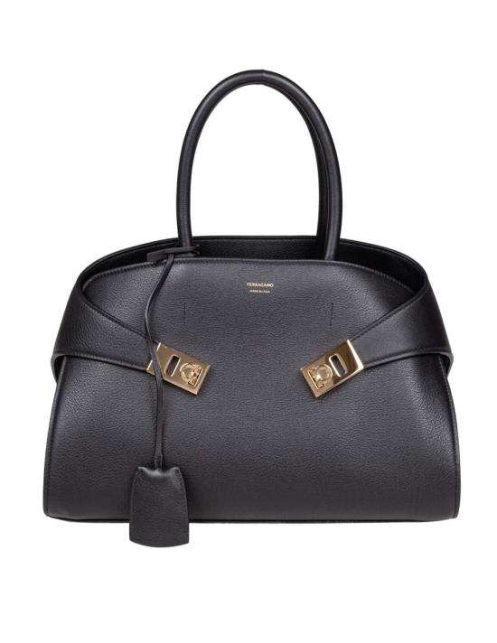 26SS 살바토레 페라가모 토트백 215608 001 Black