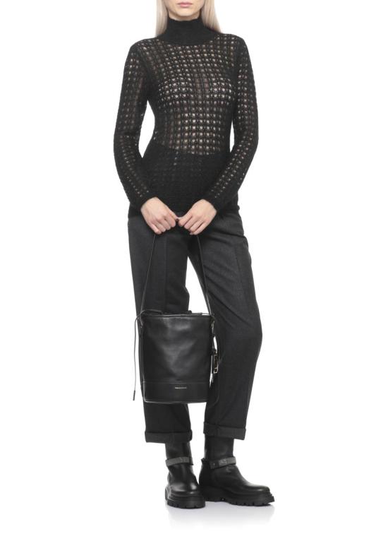 25FW 파비아나 필리피 터틀넥 MAD215F084D504825 Black - FABIANA FILIPPI