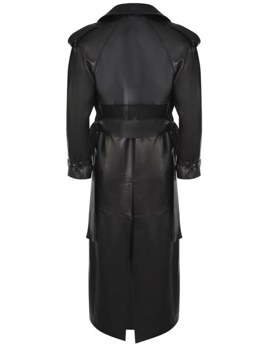 25FW Alessandra Grimoldi 가죽 자켓 TRENCHNERO Black - OTHER BRANDS