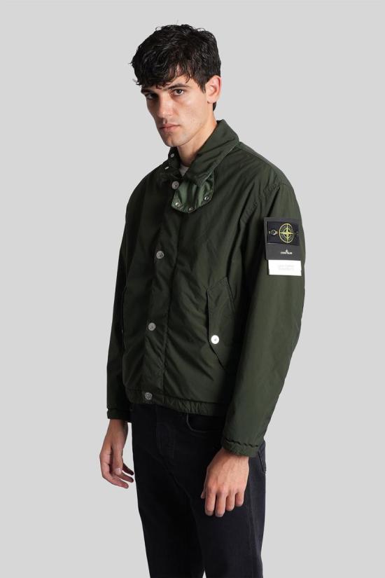 25FW 스톤 아일랜드 봄버 자켓 429140 K2S15Q100015S0042 GREEN - STONE ISLAND