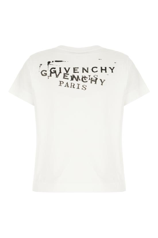 26SS 지방시 반팔 티셔츠 BW70FJP7A7 100 WHITE - GIVENCHY