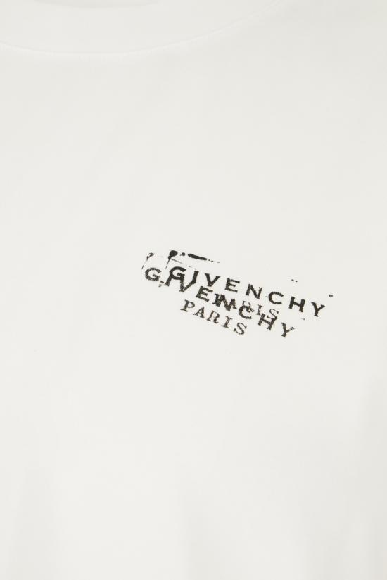 26SS 지방시 반팔 티셔츠 BM71NK3YSA 100 WHITE - GIVENCHY