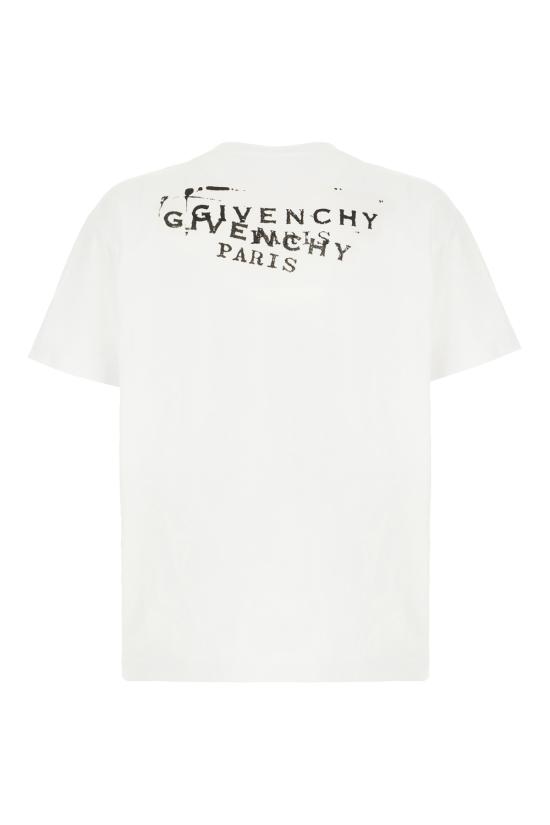 26SS 지방시 반팔 티셔츠 BM71NK3YSA 100 WHITE - GIVENCHY