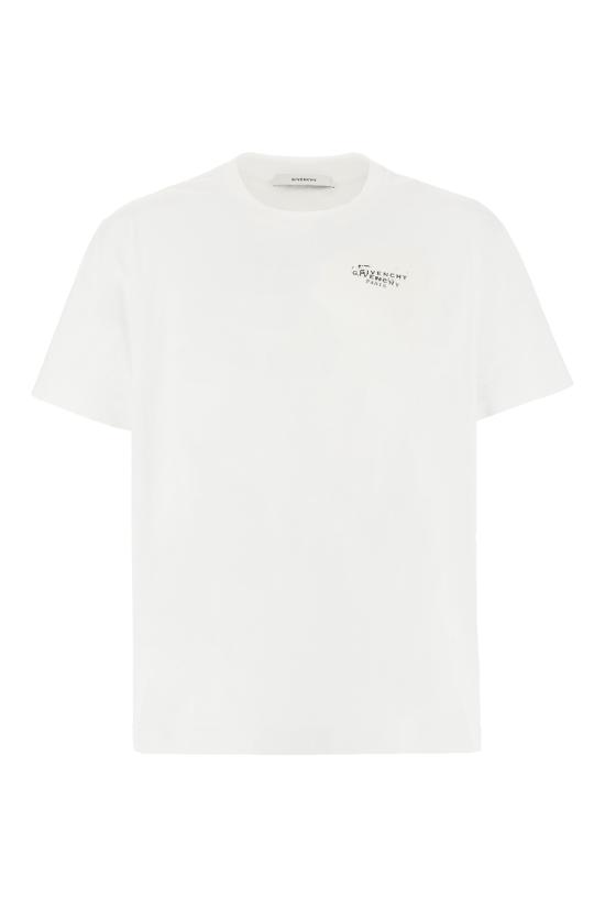 26SS 지방시 반팔 티셔츠 BM71NK3YSA 100 WHITE