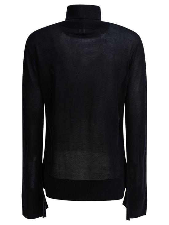 25FW 토템 터틀넥 253 WRT0535 YA0079001 Black - TOTEME