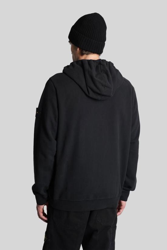 25FW 스톤 아일랜드 후드 티셔츠 430338 K2S156100067S0A20 Black - STONE ISLAND