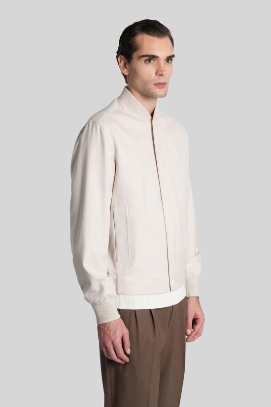 25FW 에르메네질도제냐 자켓 430299 UGT46A2 C119 Beige - ERMENEGILDO ZEGNA