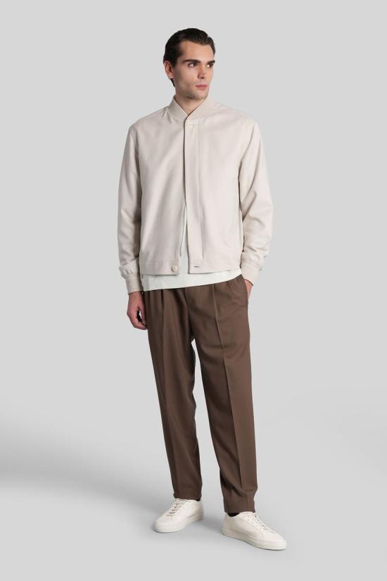 25FW 에르메네질도제냐 자켓 430299 UGT46A2 C119 Beige - ERMENEGILDO ZEGNA