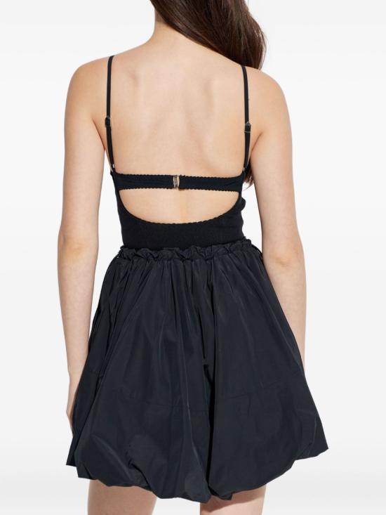 26SS 디 아티코 미디 원피스 260WCA00460 PLL011AA100 Black - THE ATTICO