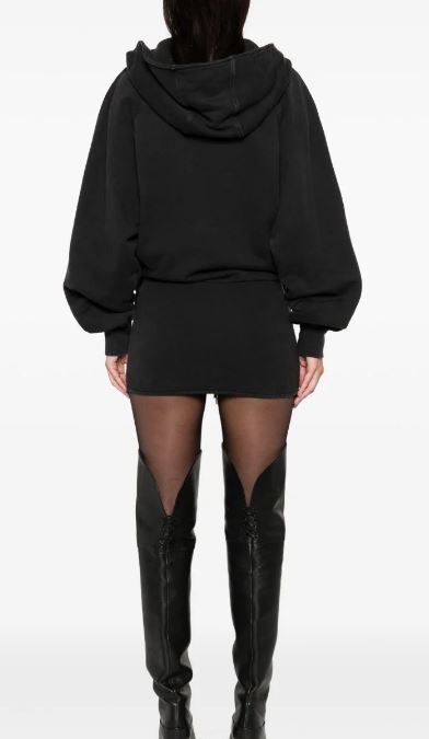 26SS 디 아티코 미디 원피스 260WCA00473 JJF003AA615 Faded black - THE ATTICO