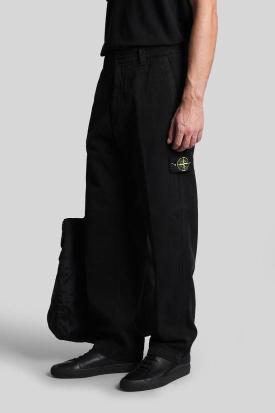 25FW 스톤 아일랜드 숏팬츠 430700 K2S153100008S0184 Black - STONE ISLAND