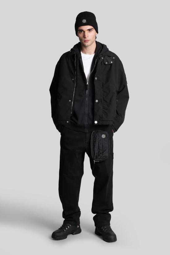 25FW 스톤 아일랜드 자켓 430337 K2S15Q100015S0042 Black - STONE ISLAND