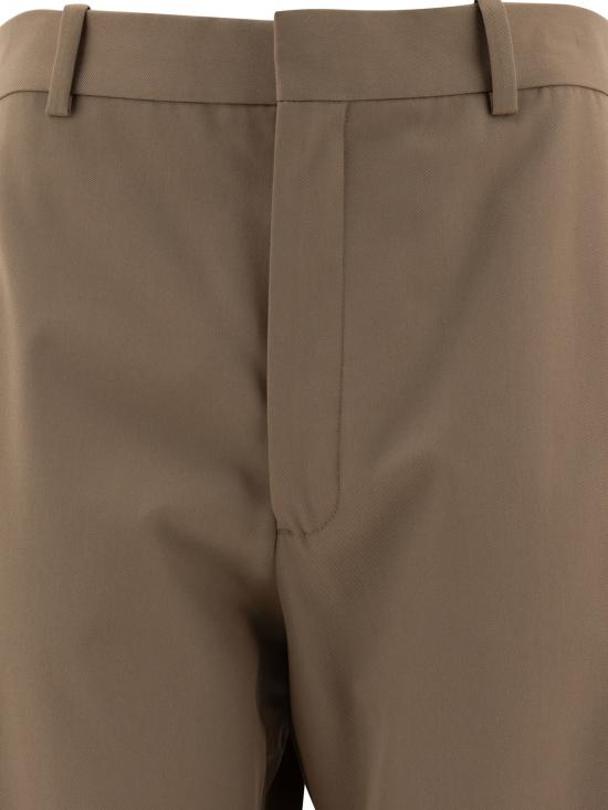 24FW 로에베 스트레이트 팬츠 S540Y04XIF6975 KHAKI BROWN Green - LOEWE