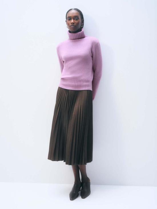  화이트 워렌 터틀넥 화이트 + 워렌 캐시미어 페더웨이트 - WHITE + WARREN