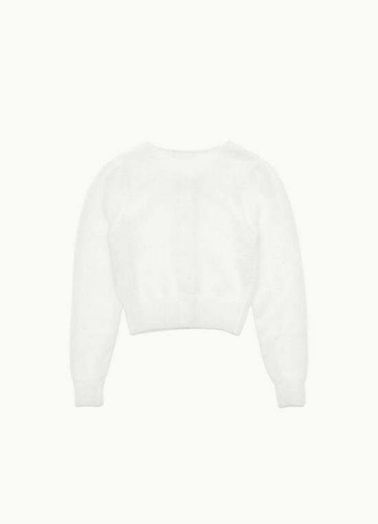  아모멘토 가디건 AM24SSW01CDWHITE DOM - AMOMENTO
