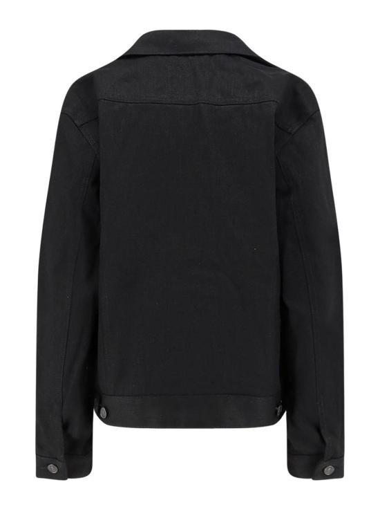 25FW 발렌시아가 버튼 데님 자켓 849898TTWA41000 Black - BALENCIAGA