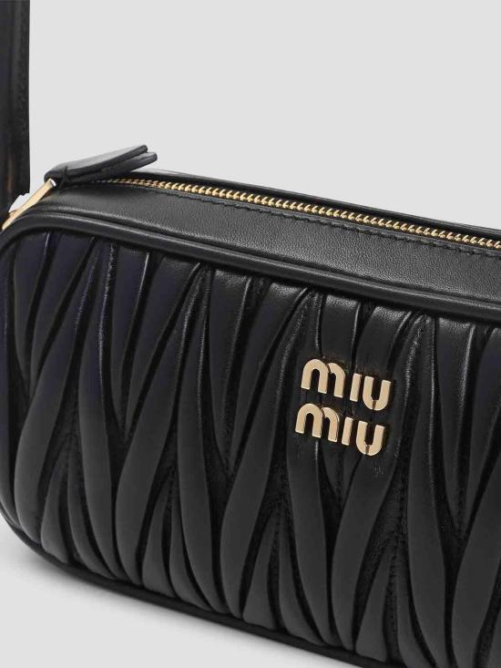  미우미우 클러치/파우치 5NE024AFPPF0002 Black - MIU MIU