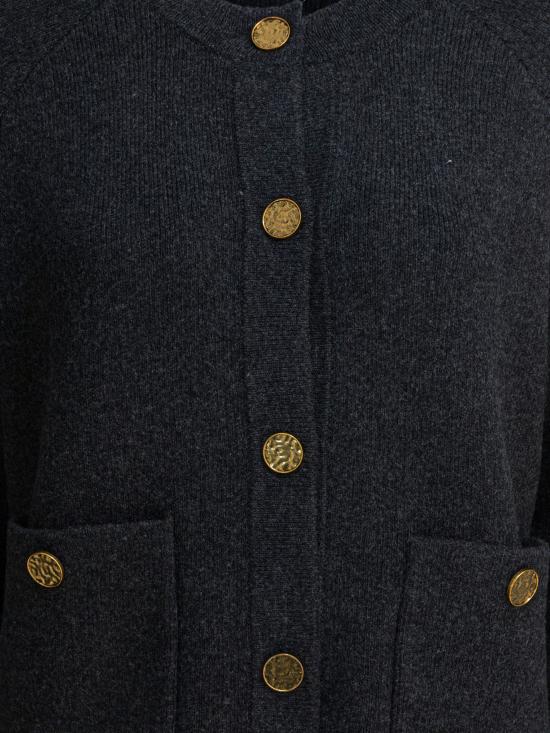 26SS 토템 가디건 261 WRT4357 YA0279 315CHARCOAL Grey - TOTEME